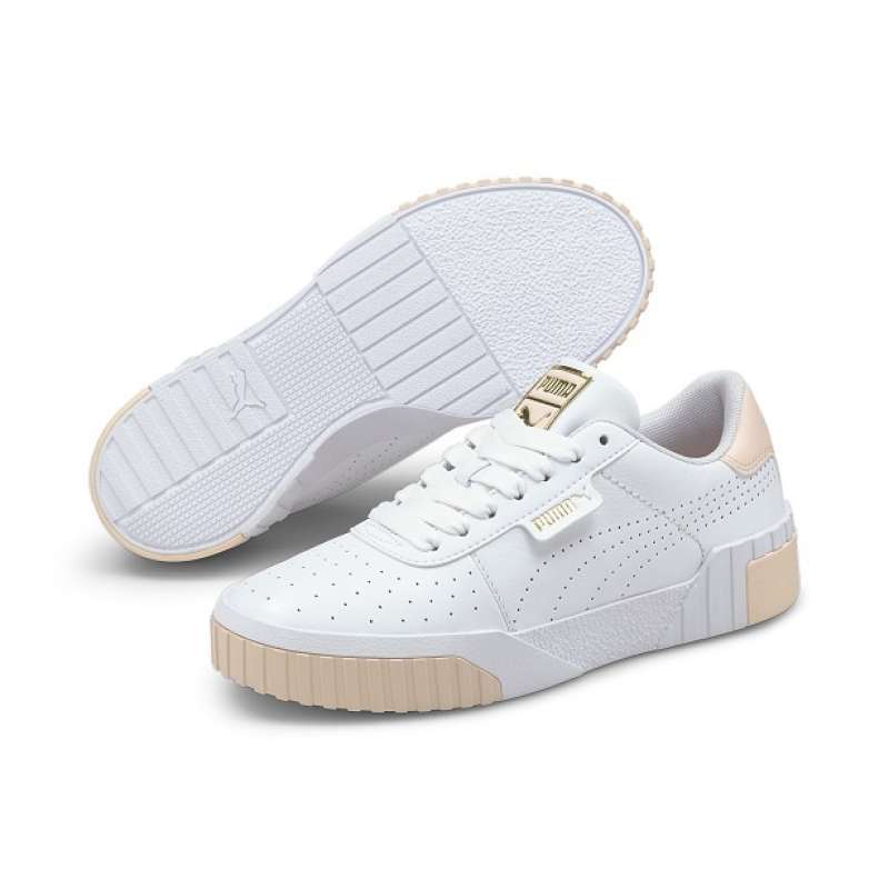 Jual PUMA Sepatu Sneakers Cali Perf Wn s Puma White Cloud Pink