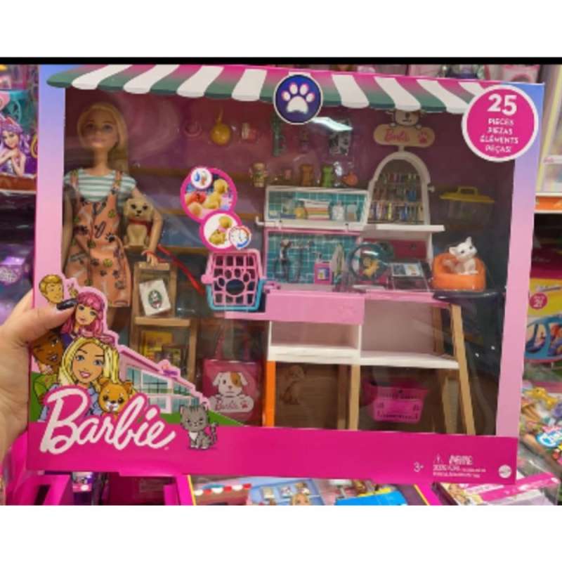 Barbie pet supply best sale store