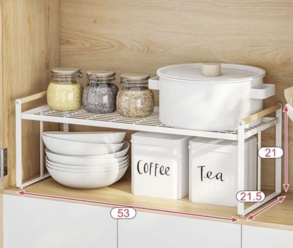 Jual Kitchen Rack Organizer Storage Multifungsi Nordic Spice Rack