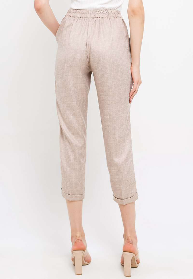 Jual White Mode Misha Long Pants di 