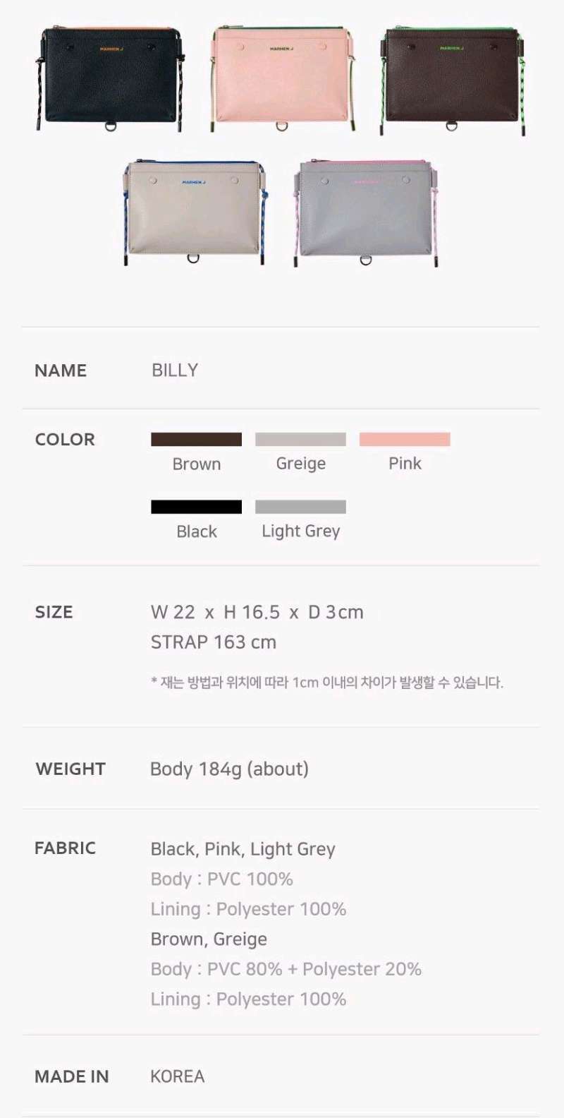 Marhen j best sale billy bag