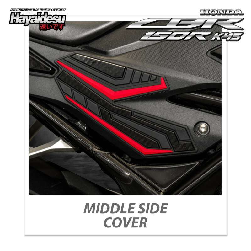 Promo Hayaidesu New Cbr 150r K45r 2021 Body Protector Middle Side