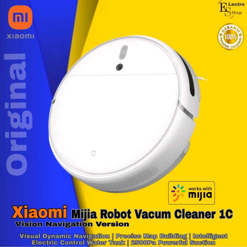Promo Xiaomi Mijia Robot Vacuum Mop 1C not G1 - Xiaomi Robot Vacuum cleaner  1C di Seller Deri IDstore - Kota Tangerang Selatan, Banten | Blibli