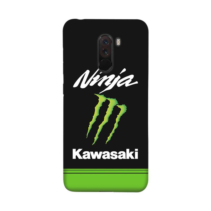 Wallpaper Jual Indocustomcase Kawasaki Ninja Monster Energy Logo Cover Desktop Wallpaper