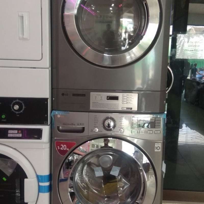 Jual Stack Mesin Cuci LG 20kg dan Mesin Pengering LG Giant C ...