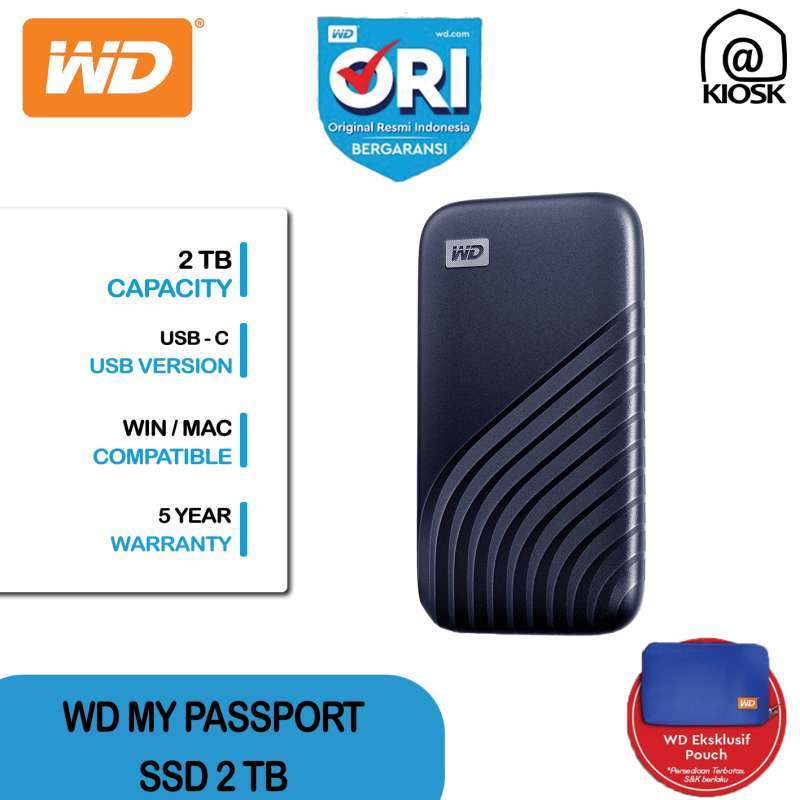 Wd my hotsell passport ssd 2tb