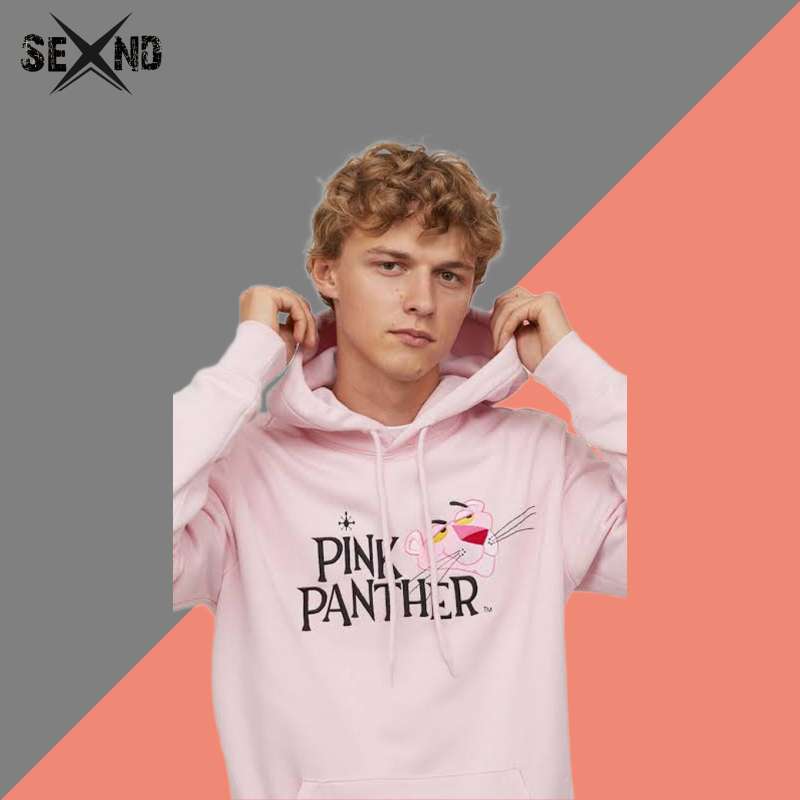 H&m pink panther hoodie store