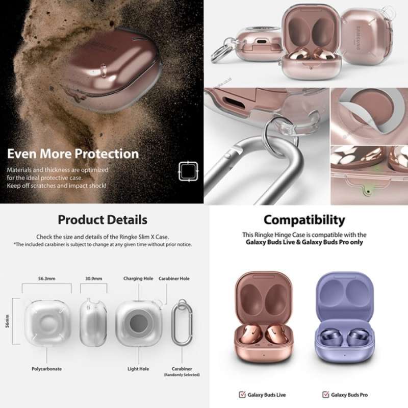 Promo Ringke Samsung Galaxy Buds Live 