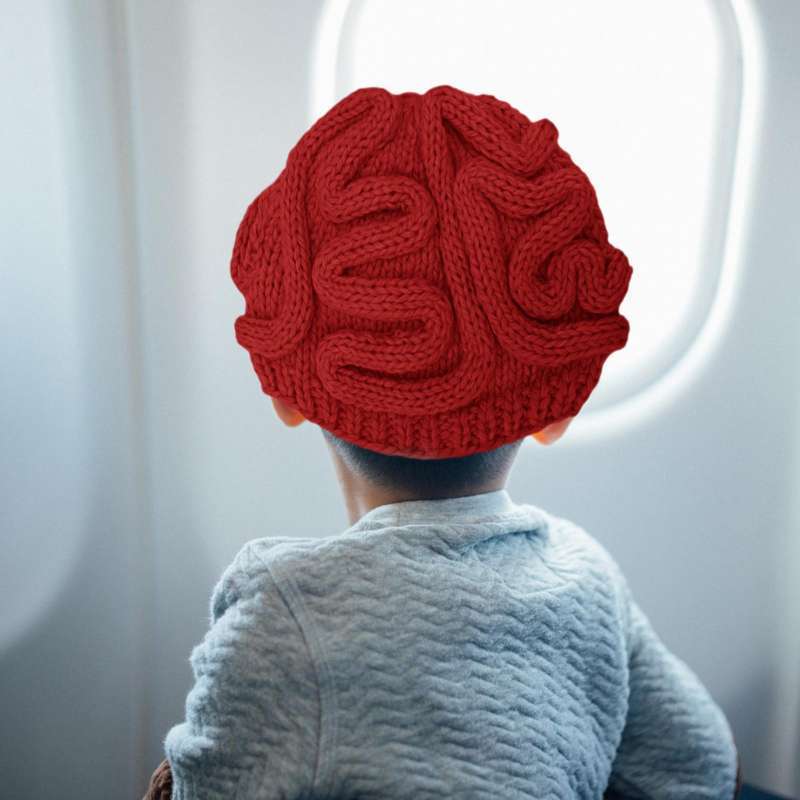 Promo Crochet Knit Beanie Hat Adult Kid 