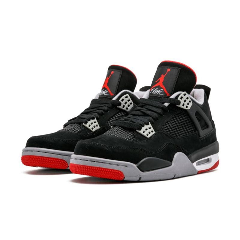 Jual NIKE Men Jordan 4 Retro Bred 