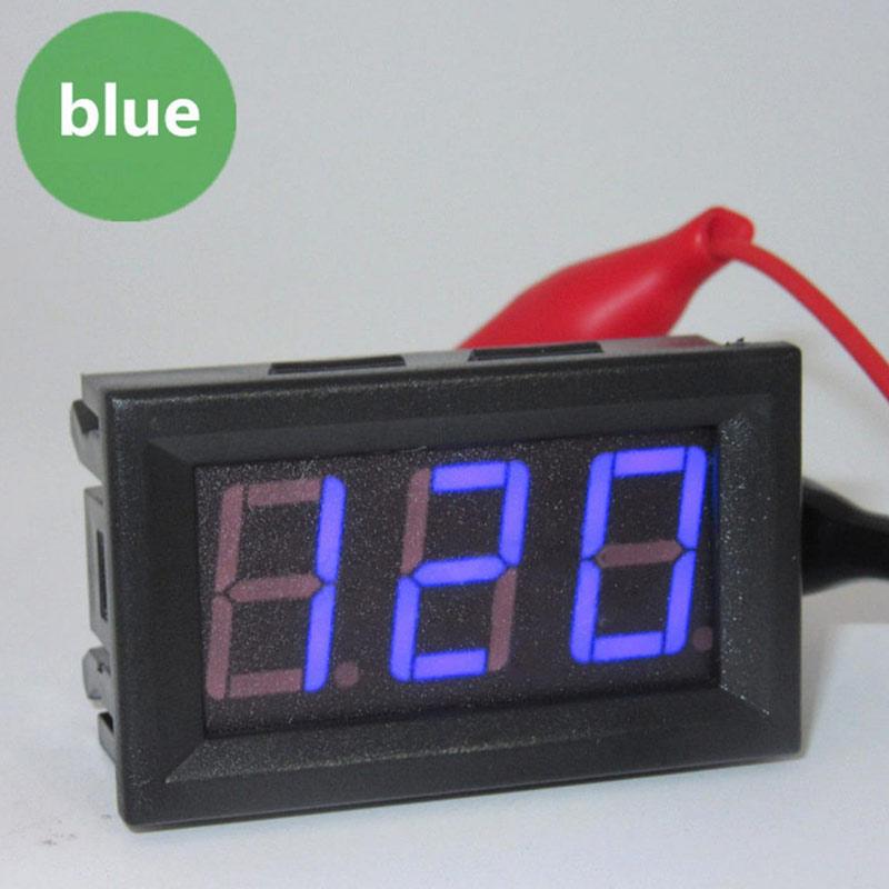 bluelans led display panel 2 wire volt voltage test meter digital voltmeter ac 70 500v