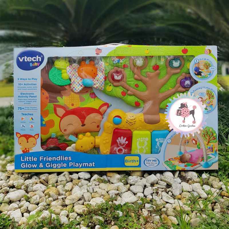 Vtech friendlies glow & giggle best sale playmat