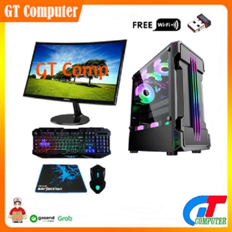 PC Gaming Lengkap i3 10105F Generasi 10 