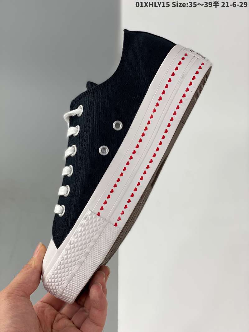 Jual Converse converse women's shoes all star lift ox 2020 Valentine's day  love thick bottom canvas casual Board Shoes Black University red  white567158c - 38 di Seller SNK souxing shop - | Blibli