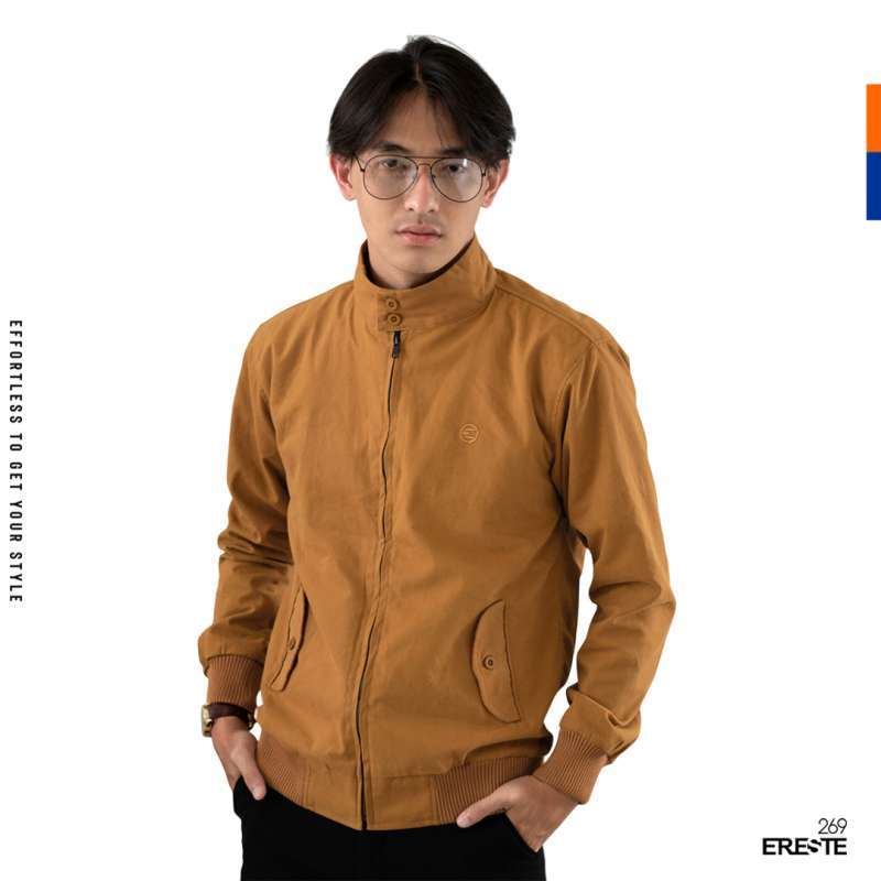 Jaket model harrington discount