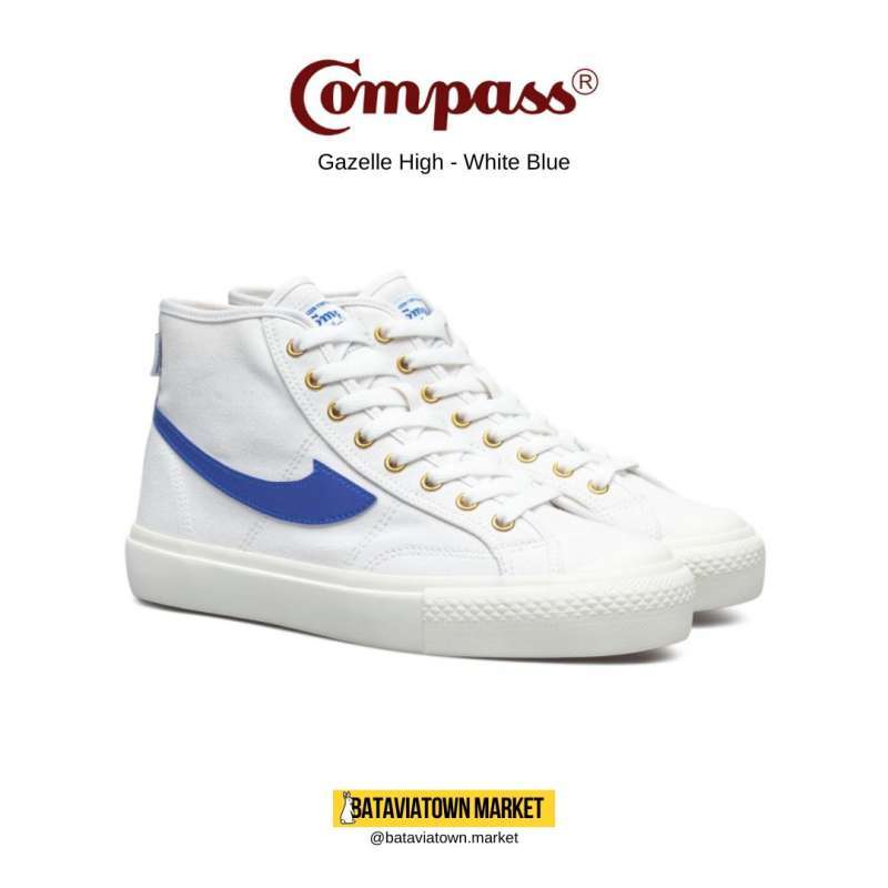 Compass gazelle hi white Clearance