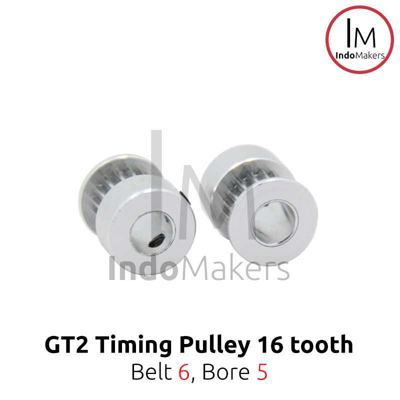 tooth for NEMA 17 Bore 5mm Belt GT2 6mm 