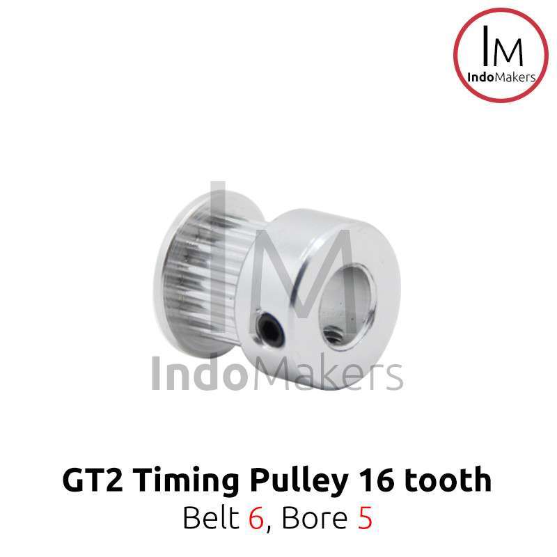 tooth for NEMA 17 Bore 5mm Belt GT2 6mm 