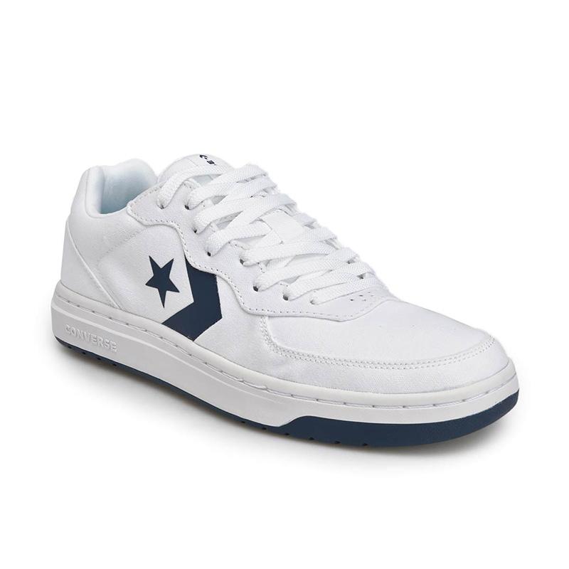 Converse rival ox top white