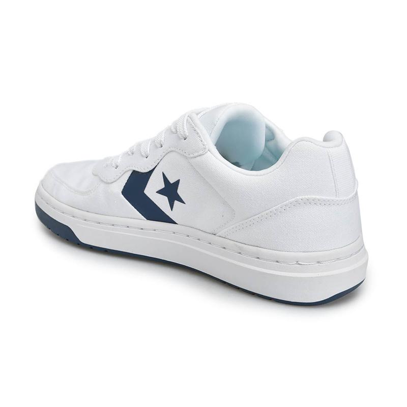 Converse rival ox outlet white navy