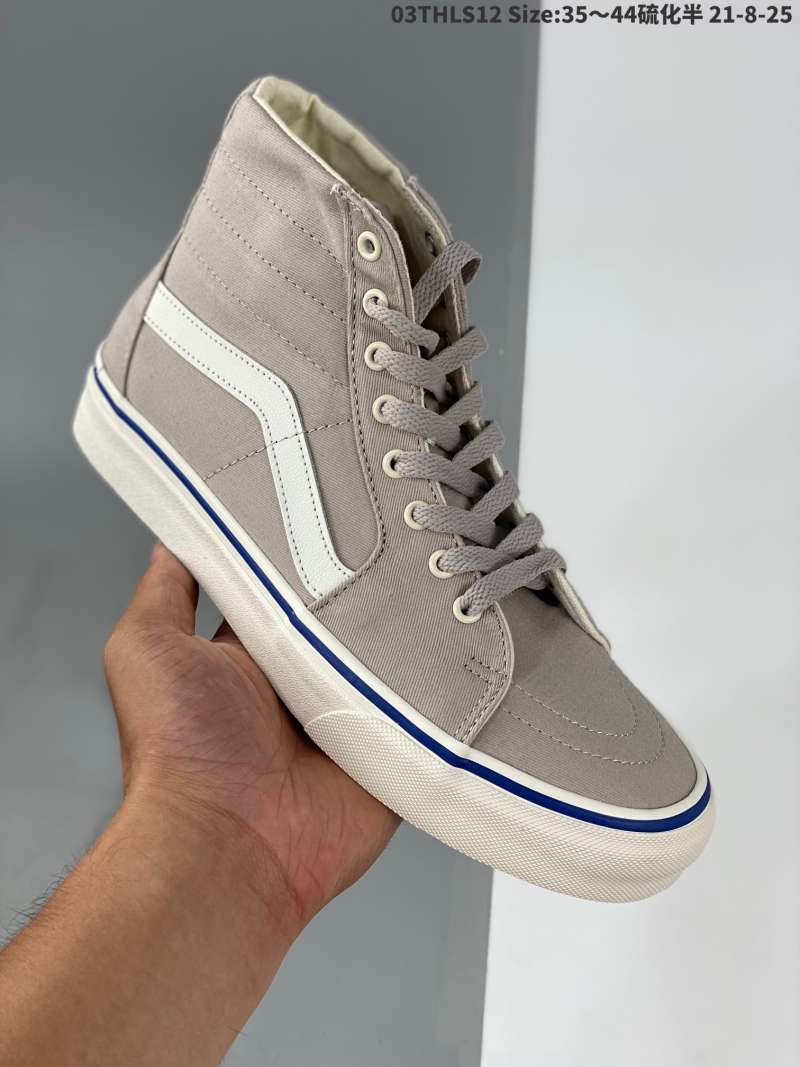 vans high tops gray