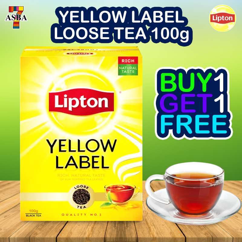 Jual Promo!!! Buy 1 Get 1 Lipton Yellow Label Loose Tea Black ...