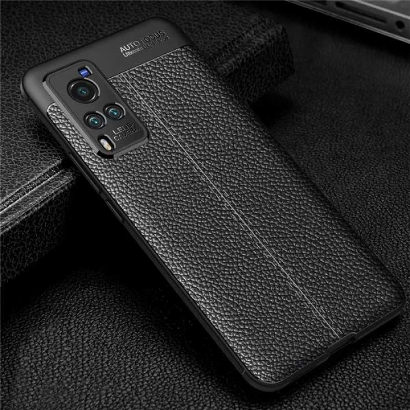 VIVO X60 NON PRO SOFTCASE AUTOFOCUS ANTISHOCK PREMIUM LEATHER COVER