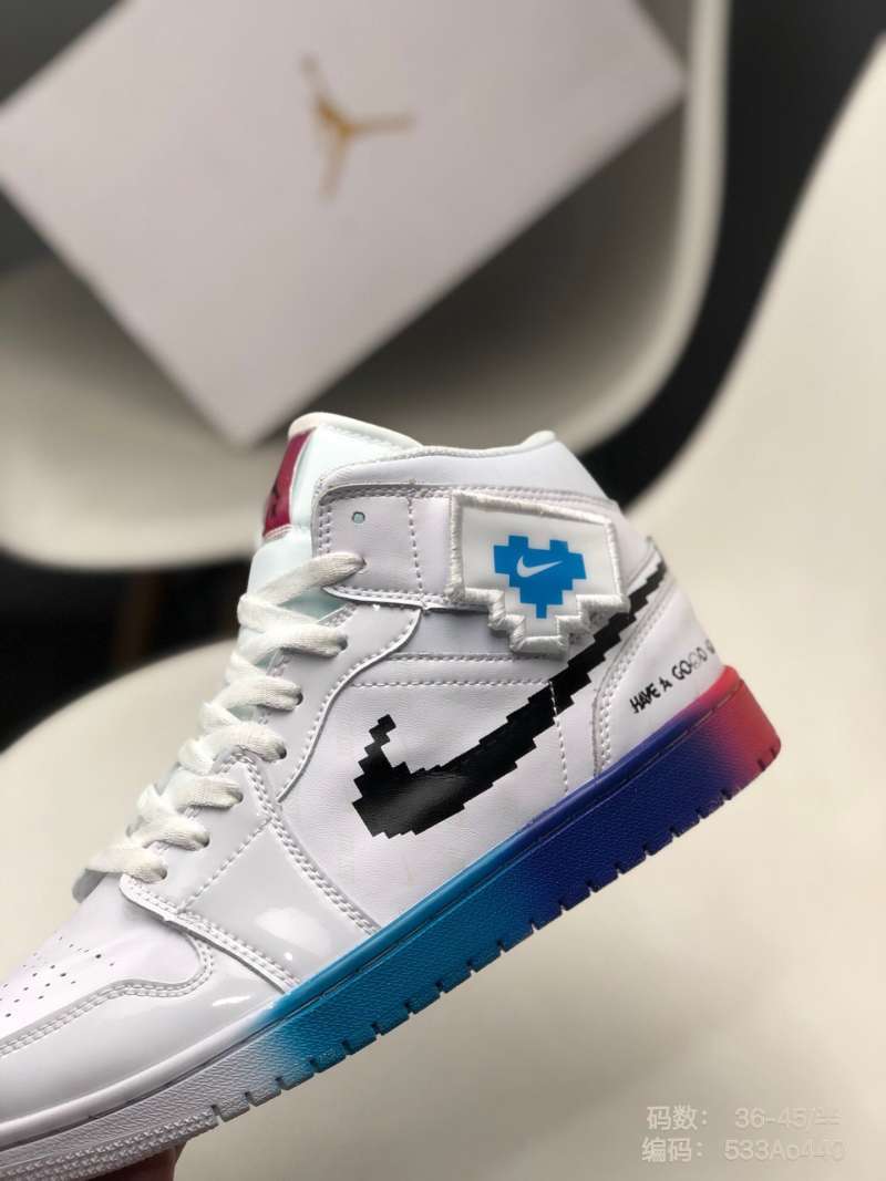 jordan 1 mid pixel