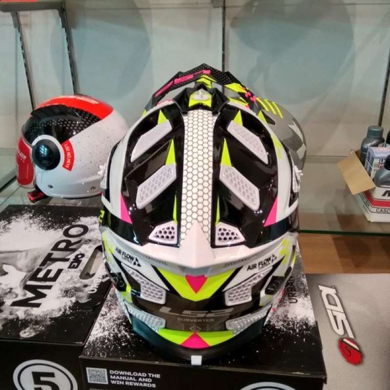 Promo New Helm Ls2 Mx470 Subverter 