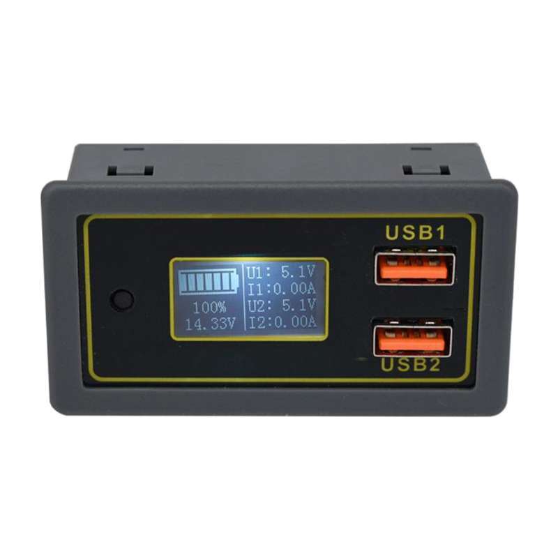 Jual 12V 24V Dual USB DC LED Digital 