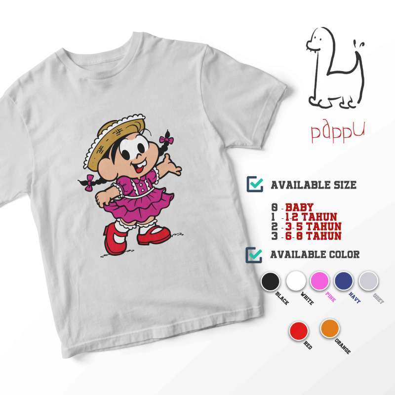 Jual Pappu C/479 Kaos Anak Monica Gang 