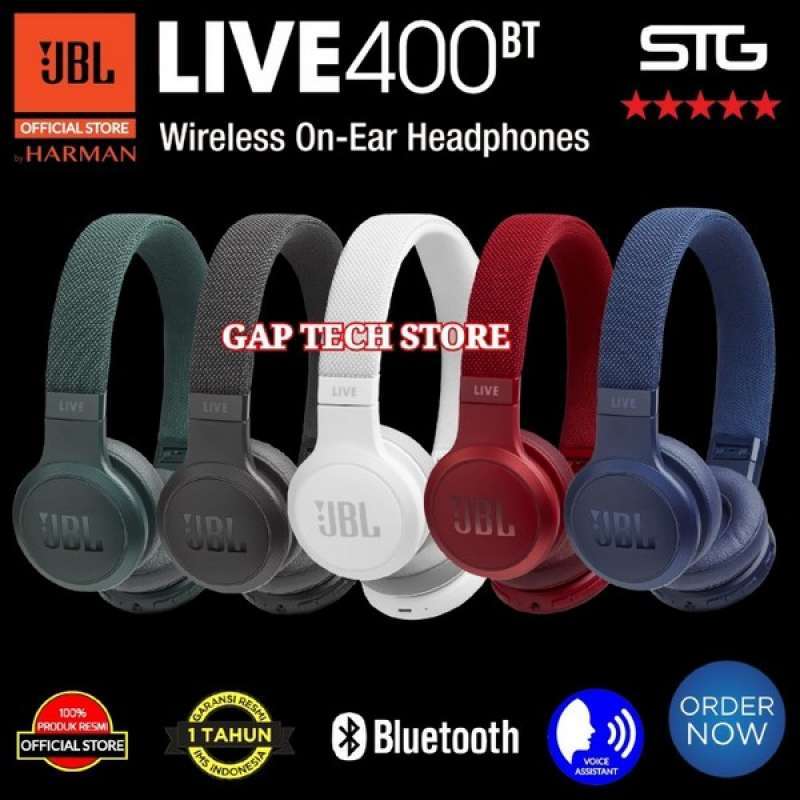Live 400 Bt Wireless On-Ear Headphones 