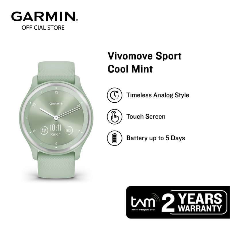 Daftar Harga Garmin Vivomove Sport Original Spesifikasi Lengkap November 2024