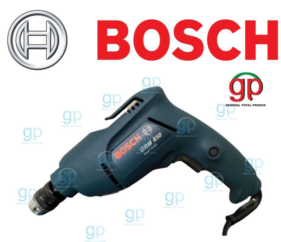 BOSCH GBM 450 MESIN BOR TANGAN 10MM GBM450 ELECTRIC DRILL