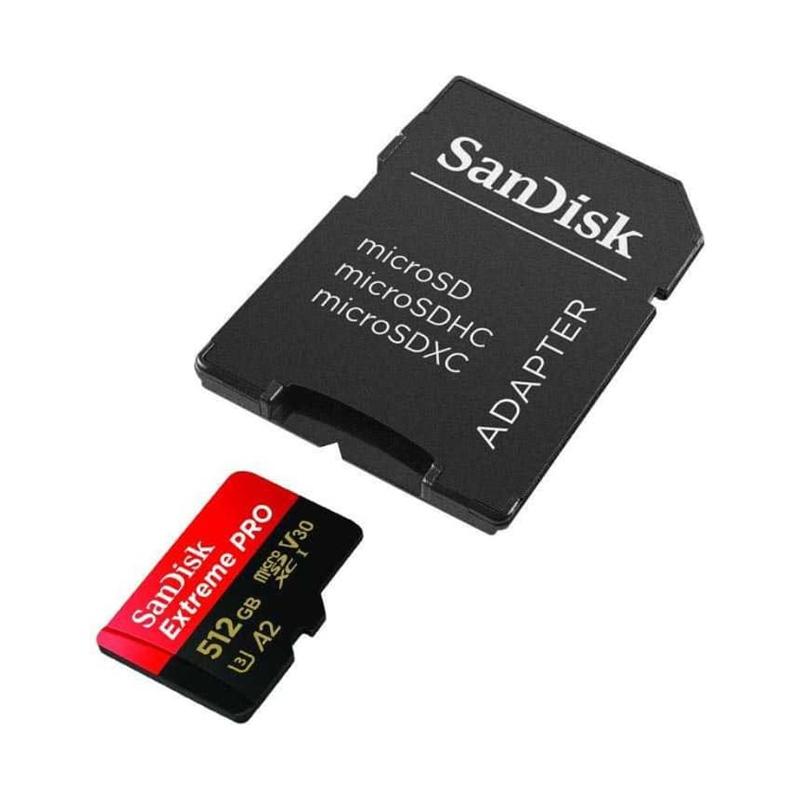 Jual Sandisk Extreme Pro Microsd Memory Card With Adapter 512 Gb A2 170 Mbps V 30 Online November 2020 Blibli