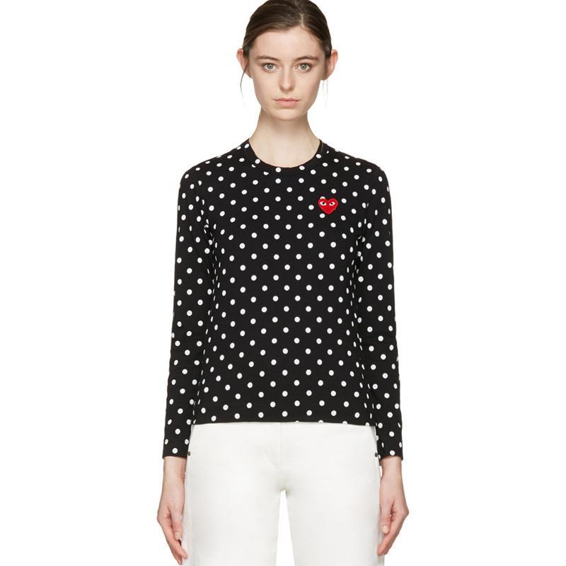 polka dot comme des garcons shirt