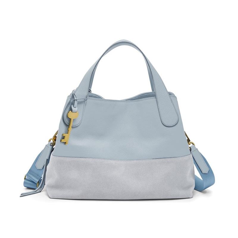Jual Fossil ZB 7645436 Maya Satchel Bag Wanita Horizon Blue di