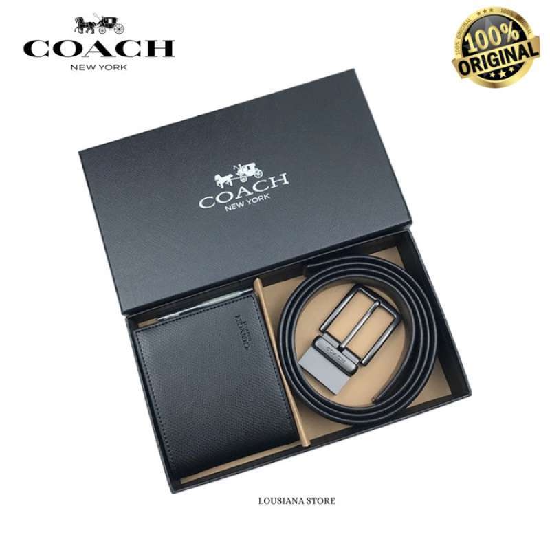 Promo Coach Belt and Wallet Leather 
