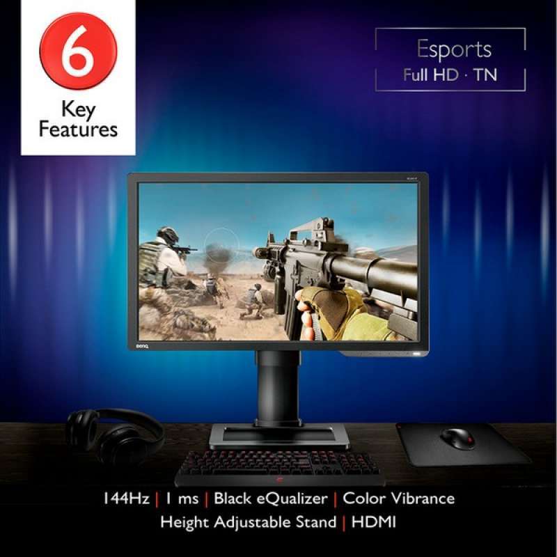 Hd 144Hz 1Ms Esports Gaming Monitor 