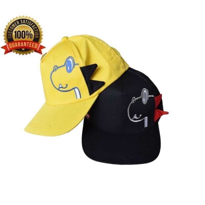 Promo Topi Dino / Topi Anak Bordir Dino 