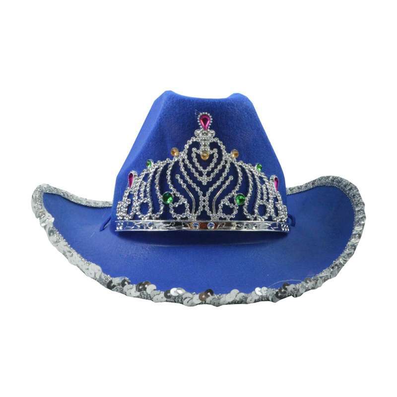 Promo Western Decor Cowboy Hat w/tiara 