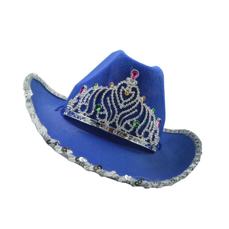 Promo Western Decor Cowboy Hat w/tiara 
