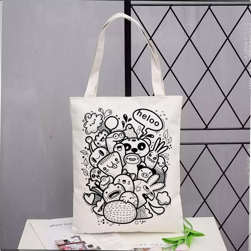 Tote bag sablon murah clearance
