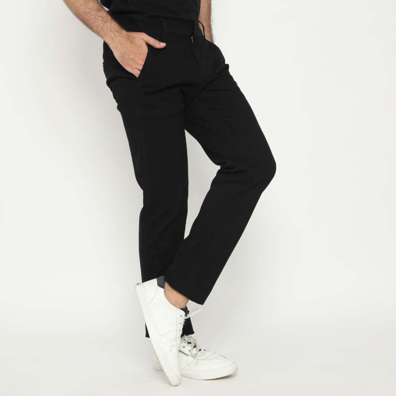Promo FICHINO Chino Pants Black Gatsby 