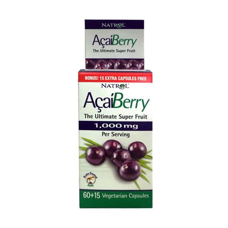 Jual Natrol Acai Berry Multivitamin Suplemen 75 Tablet Online September 2020 Blibli Com