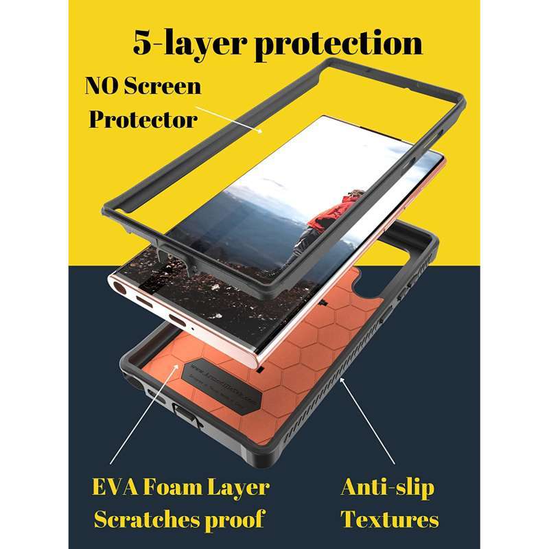 Samsung Galaxy S21 Ultra 5g Armadillotek S21 R-JUST Kickstand Full