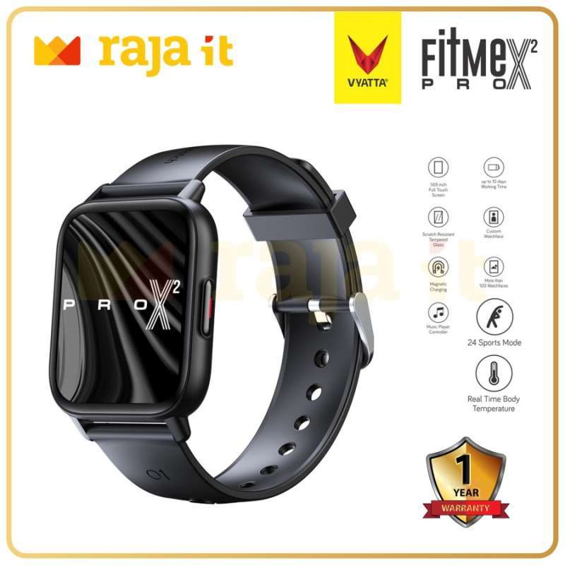 Jual VYATTA Fitme Pro X Pro X2 Smartwatch 24 Sports Mode Garansi