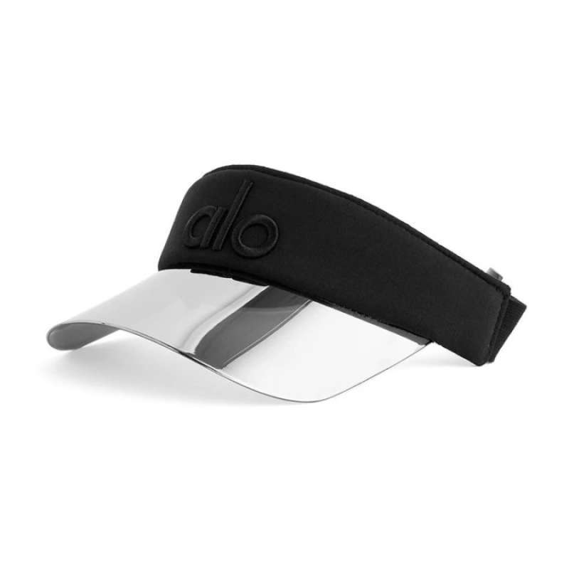 Promo Alo Yoga Solar Visor Hat - Black 