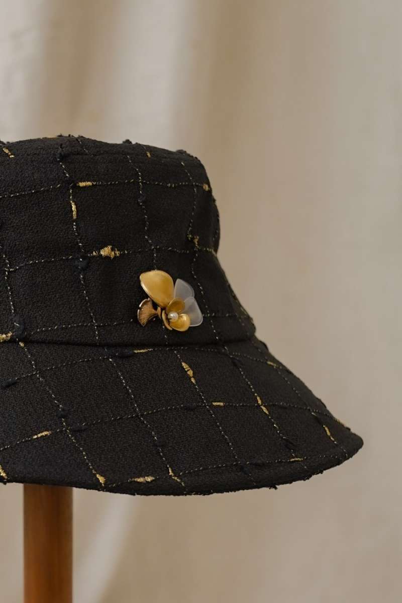 PRE-ORDER] Zara Bucket Hat - Black 