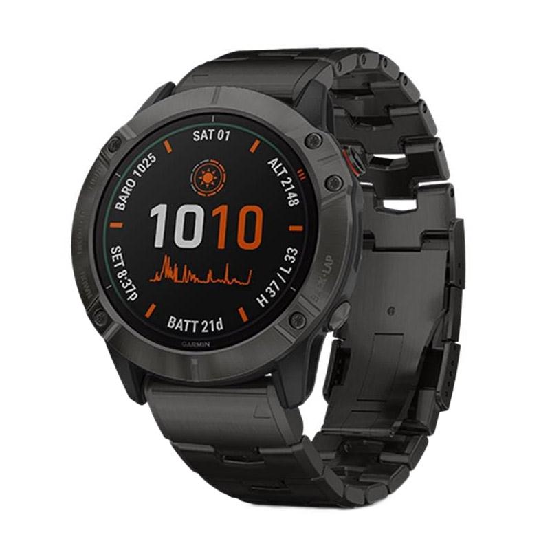 Jual Garmin Fenix 6 Pro Solar Titanium Spesifikasi Original Murah